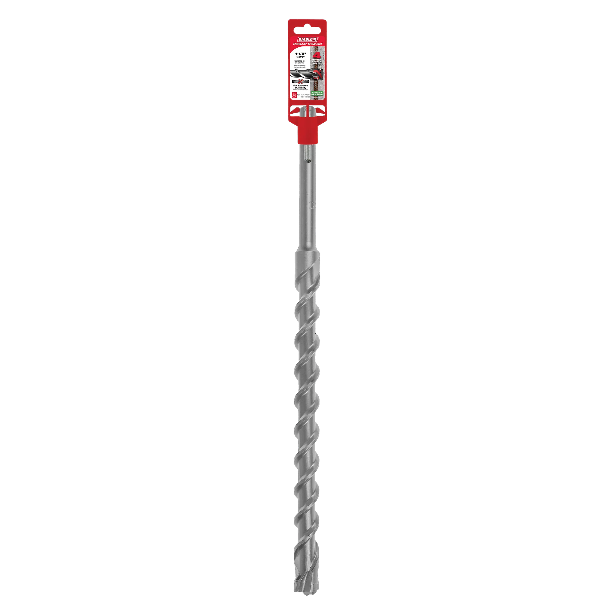 DIABLO DMAMX1260 1-1/8X16X21 SDS MAX BIT